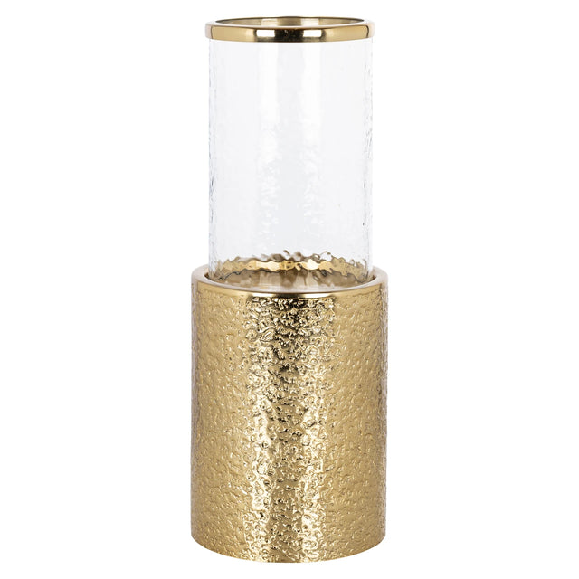 Hurricane light Marlou gull stor Richmond Interiors Lanterne og lysglass