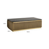 Salongbord Ironville gull Richmond Interiors Sofabord