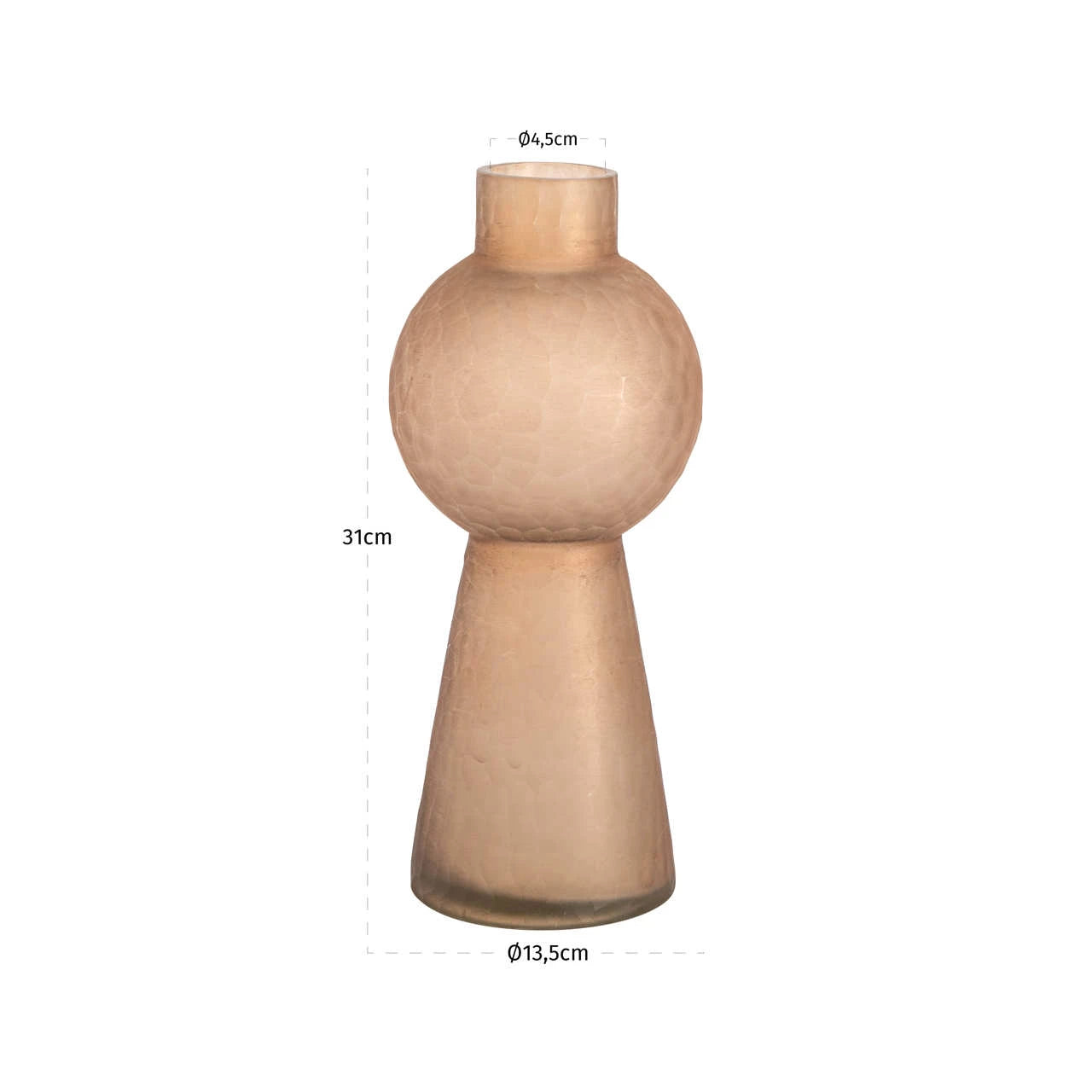 Vase Ora brun liten Richmond Interiors Vase