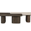 Salongbord Nando brun Sett med 2 Richmond Interiors Sofabord