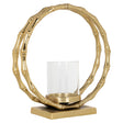 Stormlykt Merlyn gull stor Richmond Interiors Lanterne og lysglass