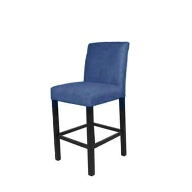 Barstol Wien Velvet Petrol Blue B45 D48 H100 SH66 Homefactory 