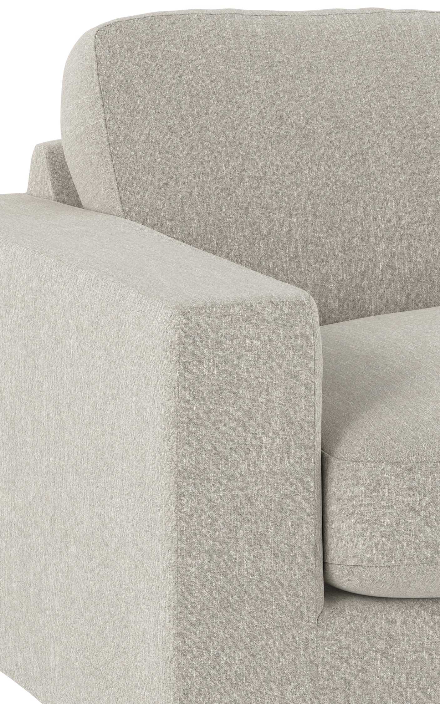 Langdon sofa 4-seater sand fabric Casual #36 Rowico Sofa