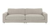 Langdon sofa 4-seater sand fabric Casual #36 Rowico Sofa
