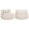 Utendørs loungestol Nammos beige dreibar Richmond Interiors Lenestol