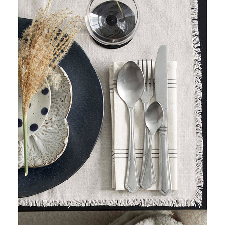 CARUM-settet m/vintage look - 4 deler - rustfritt stål Nordal CUTLERY
