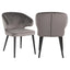 Spisestol Indigo stein fløyel Richmond Interiors Spisestol