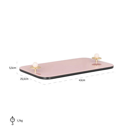 Tray Jalien pink Richmond Interiors Serveringsbrett
