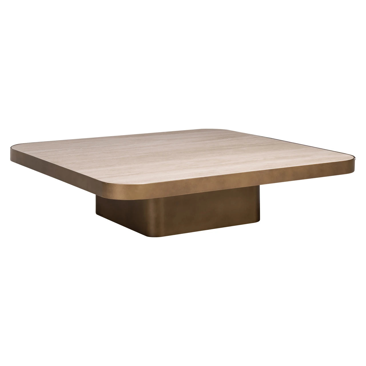 Salongbord Claridge beige 100x100 cumulus Richmond Interiors Sofabord