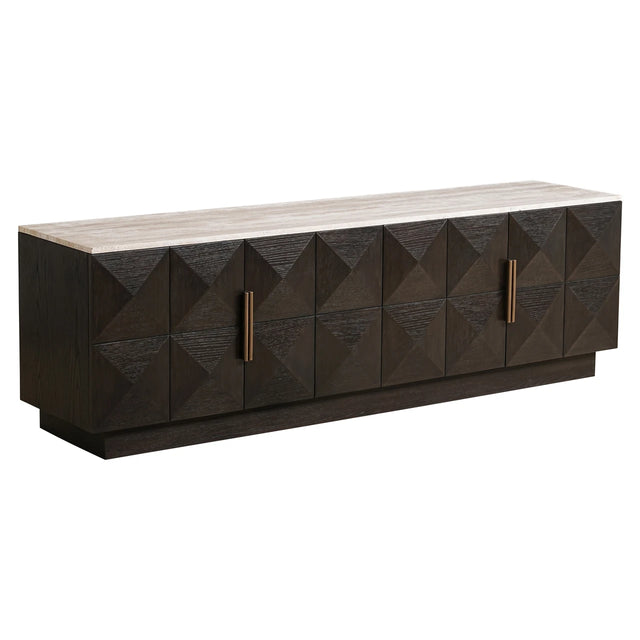 TV-benk Claremont brun Richmond Interiors TV-benk