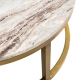Salongbord Bottega Blush beige Sett med 2 Richmond Interiors Sofabord