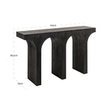 Konsoll Ashford mørk brun Richmond Interiors Konsollbord