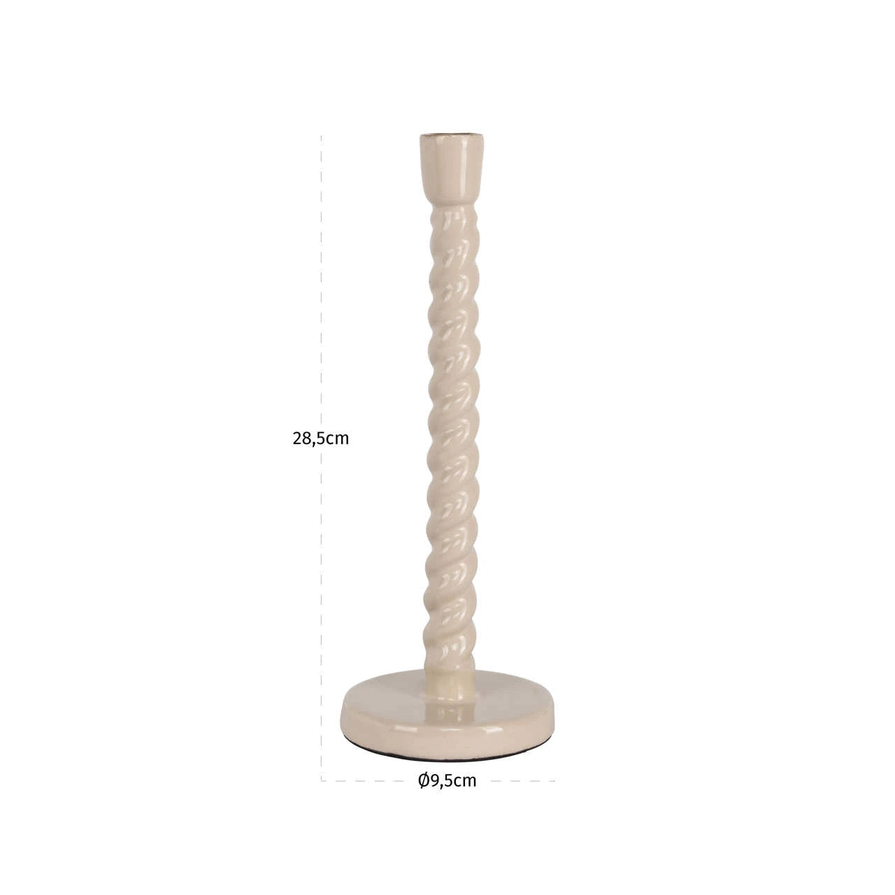 Lysestake Nena tapioka liten Richmond Interiors Lysestake