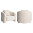 Lenestol Tuscany beige blokkvev Richmond Interiors Lenestol
