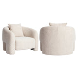 Lenestol Tuscany beige blokkvev Richmond Interiors Lenestol