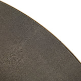 Spisebord Bloomville messing shagreen inkl. glassplate 140Ø Richmond Interiors Spisebord