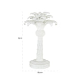 Lysholder Palma hvit liten Richmond Interiors Lysestake