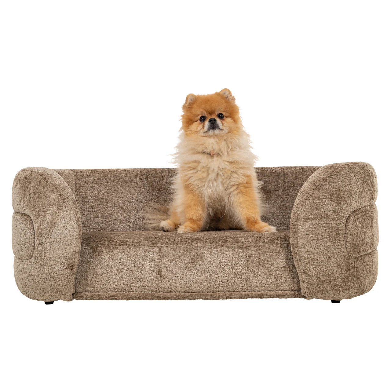 Kjæledyrseng Bingo taupe chenille Richmond Interiors Pledd