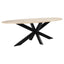 Spisebord Avalon bronse ovalt 230 Richmond Interiors Spisebord