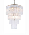 Taklampe Marbella Ø66cm H87cm cm 12 lys Transparen / Bronze Homefactory 