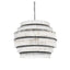 Taklampe San Marco Ø75cm H57cm cm 9 lys Black Homefactory 