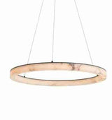 Taklampe Epsom Ø90cm H5,5cm Led Alabaster / Black Homefactory 