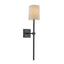 Vegglampe Esher H60/W12,5/D18,5cm Black / Sand Homefactory 
