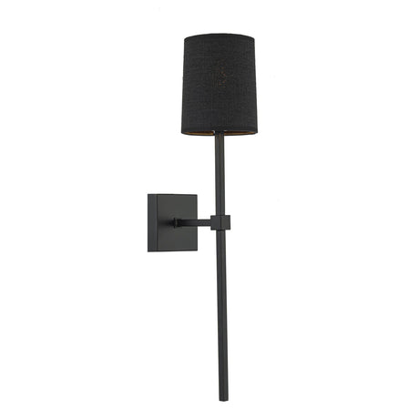 Vegglampe Esher H60/W12,5/D18,5cm Black / Black Homefactory 