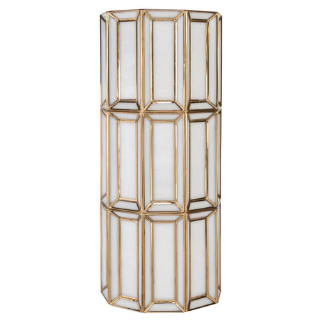 Vegglampe Opal messing antikk Richmond Interiors Vegglampe