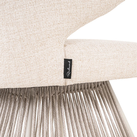 Utendørs spise stol Nuba beige alpine Richmond Interiors Spisestol