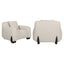 Lounge chair Godiva biscotti Richmond Interiors Lenestol