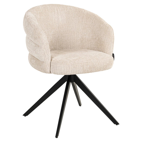 Spisestol Serenity niagara beige svingbar brannhemmende Richmond Interiors Spisestol