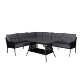 Berlin Corner Sofa Set Venture Design Loungegruppe