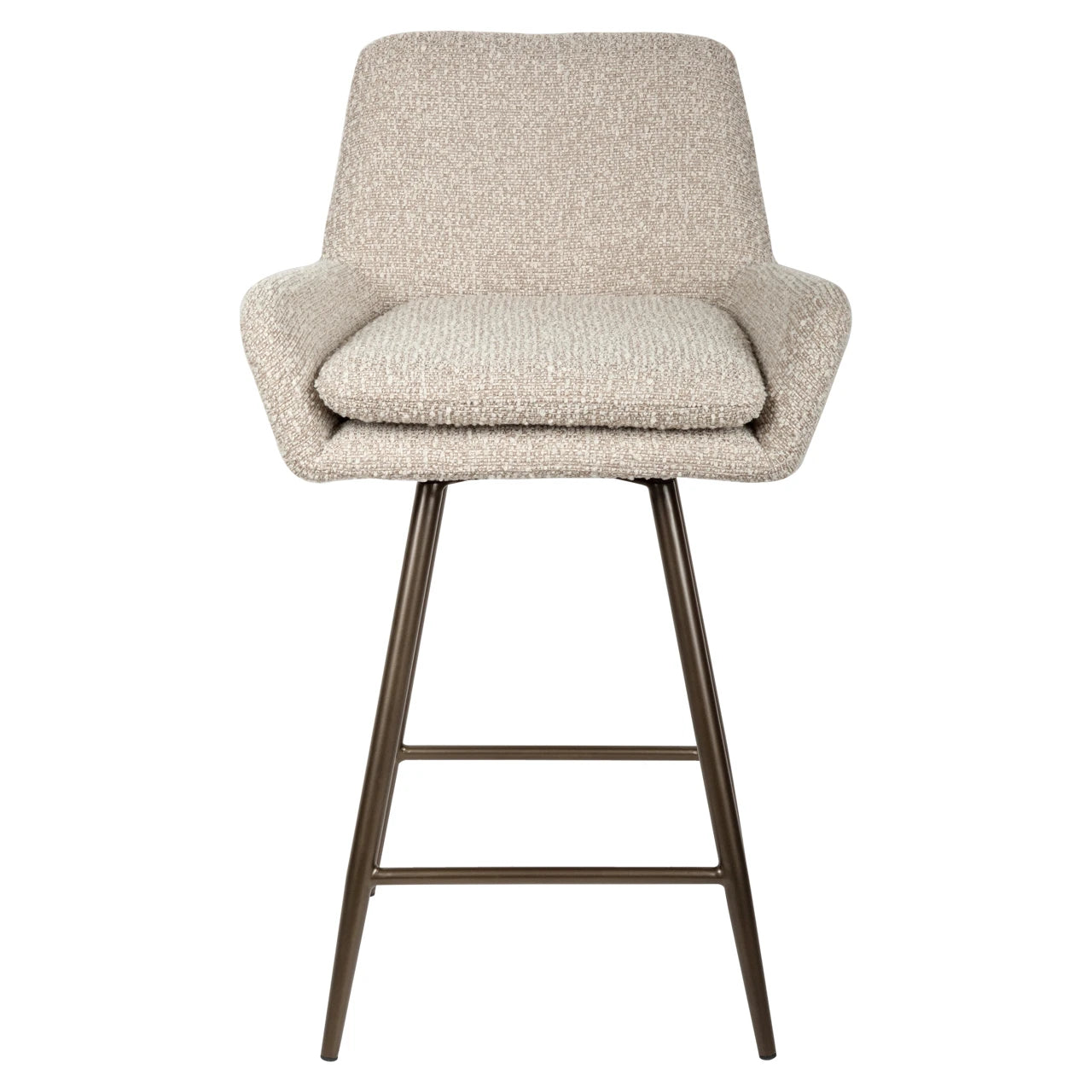 Counter stool Linsey natural chunky Set of 2 Richmond Interiors Barstol