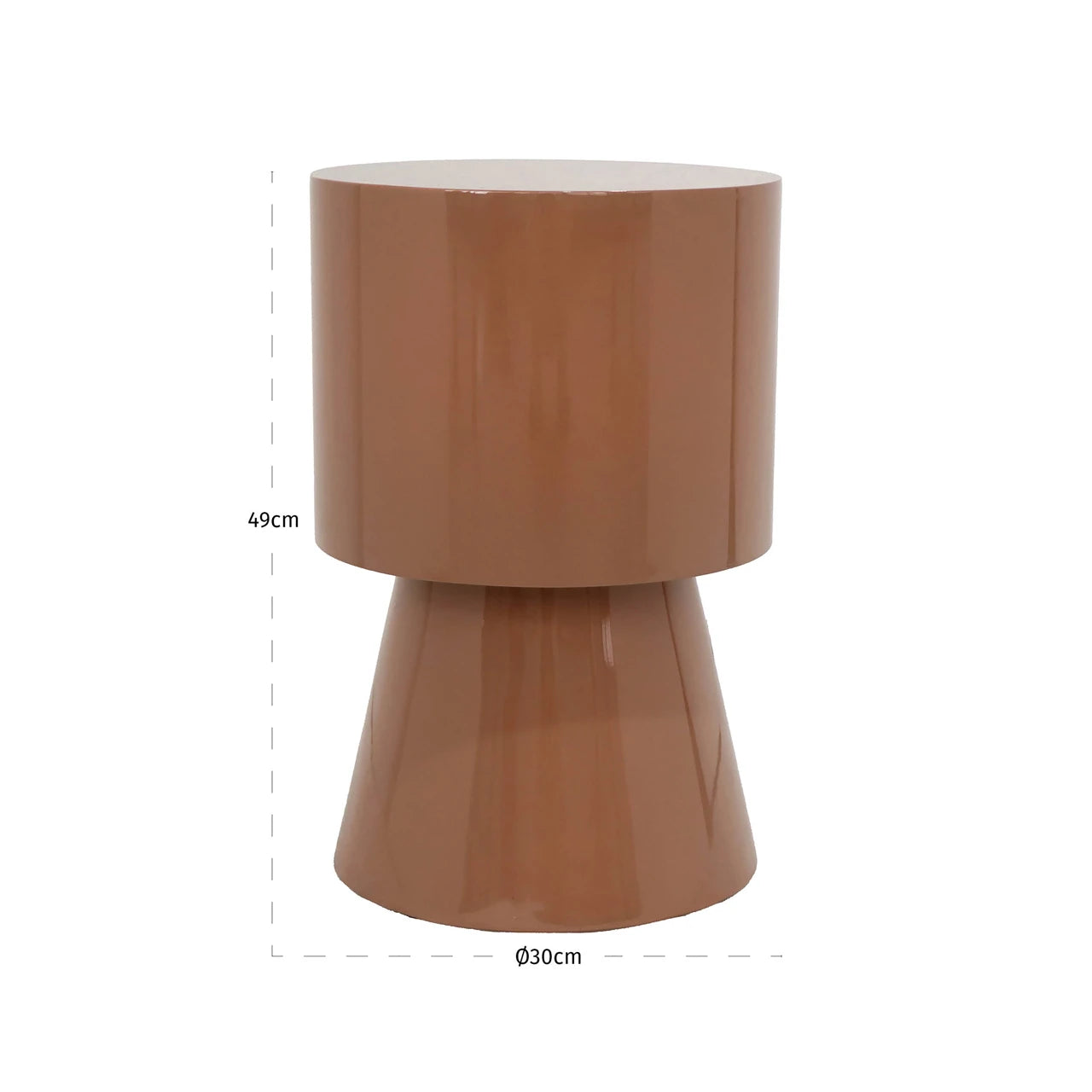 Endebord Liza mocha mousse Richmond Interiors Sidebord