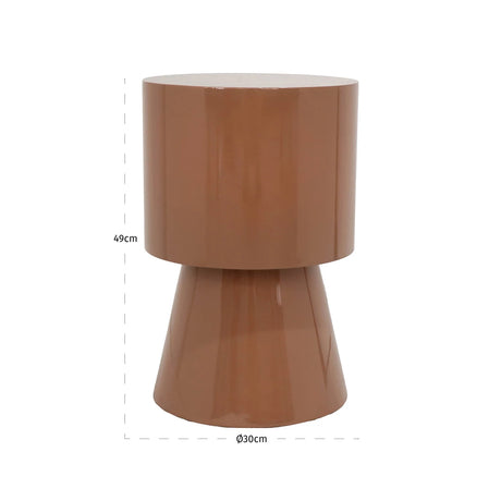Endebord Liza mocha mousse Richmond Interiors Sidebord