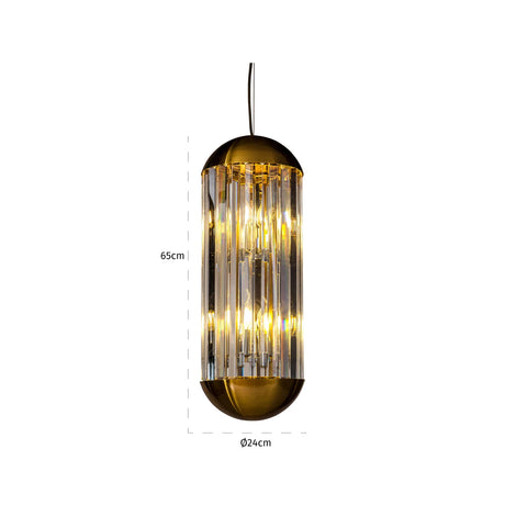 Chandelier Sila bronze Richmond Interiors Taklampe