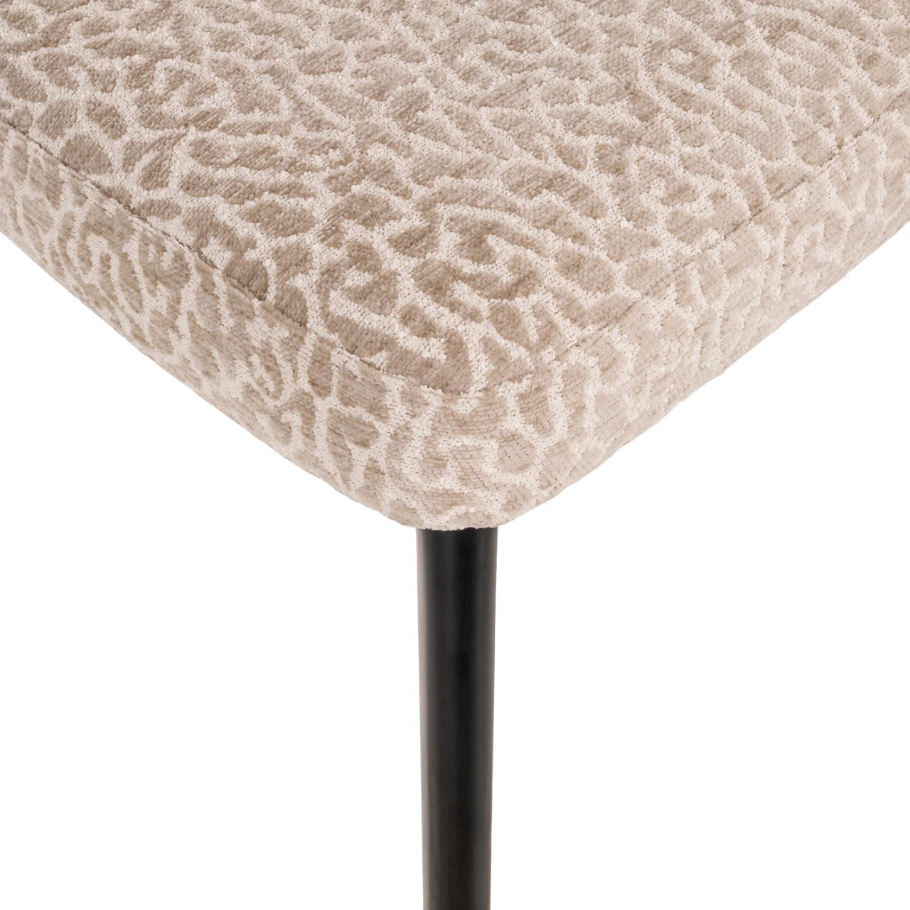 Spisestol Zeno beige leopard Richmond Interiors Spisestol