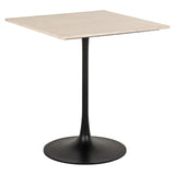 Bistro table Tavolo beige 70x70 Richmond Interiors Bordlampe