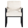 Spisestol Beck hvit chenille Richmond Interiors Spisestol
