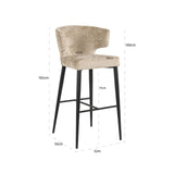 Barkrakk Taylor ørkenfusjon brannhemmende Richmond Interiors Barstol