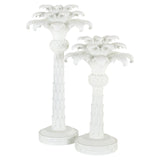 Lysholder Palma hvit liten Richmond Interiors Lysestake