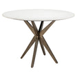 Spisebord Maisy hvit 114Ø Richmond Interiors Spisebord