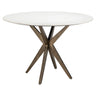 Spisebord Maisy hvit 114Ø Richmond Interiors Spisebord
