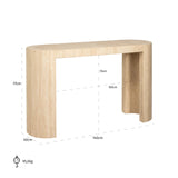 Console Alexander Jones beige Biltmore Richmond Interiors Konsollbord