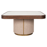 Salongbord Willox beige inkludert glass sett med 2 Richmond Interiors Sofabord