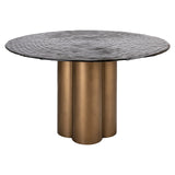 Spisebord Glastonburry gull antikk 135Ø Richmond Interiors Spisebord