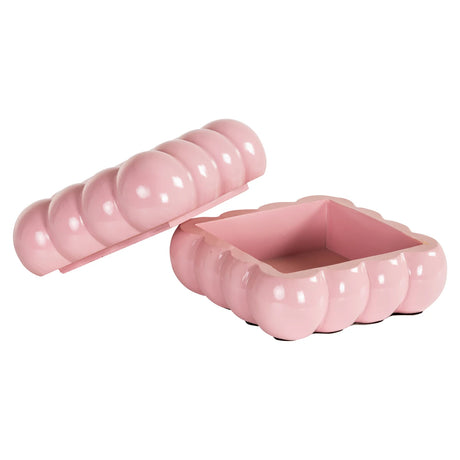 Oppbevaringsboks Cece rosa liten Richmond Interiors Oppbevaring