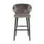 Barstol Indigo stein fløyel Richmond Interiors Barstol