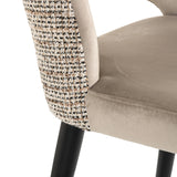 Counterstol Tabitha trendy natur brannhemmende Richmond Interiors Barstol